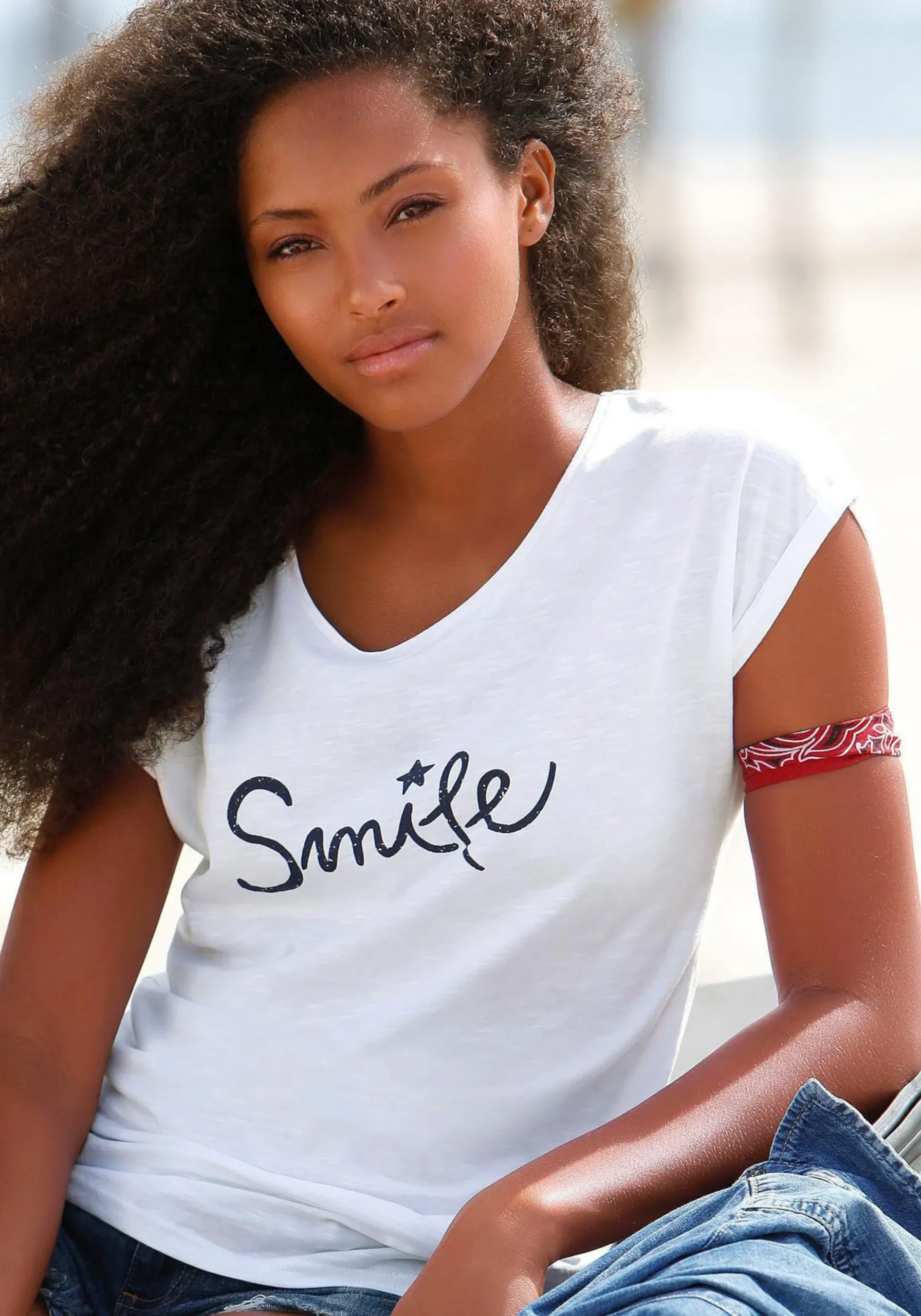 Shirts|Beachtime T-Shirt weiß