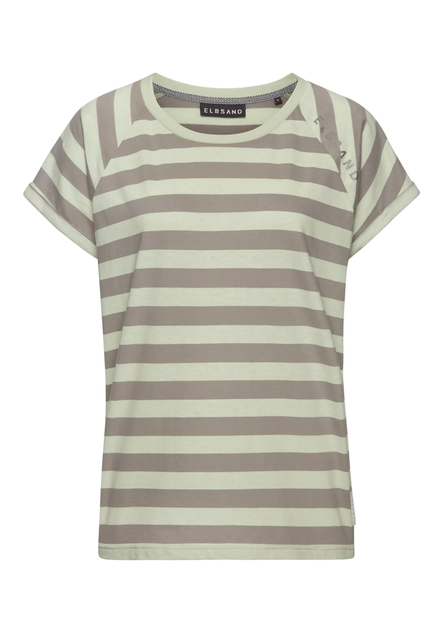 Shirts|Elbsand T-Shirt pastellgrün-grau
