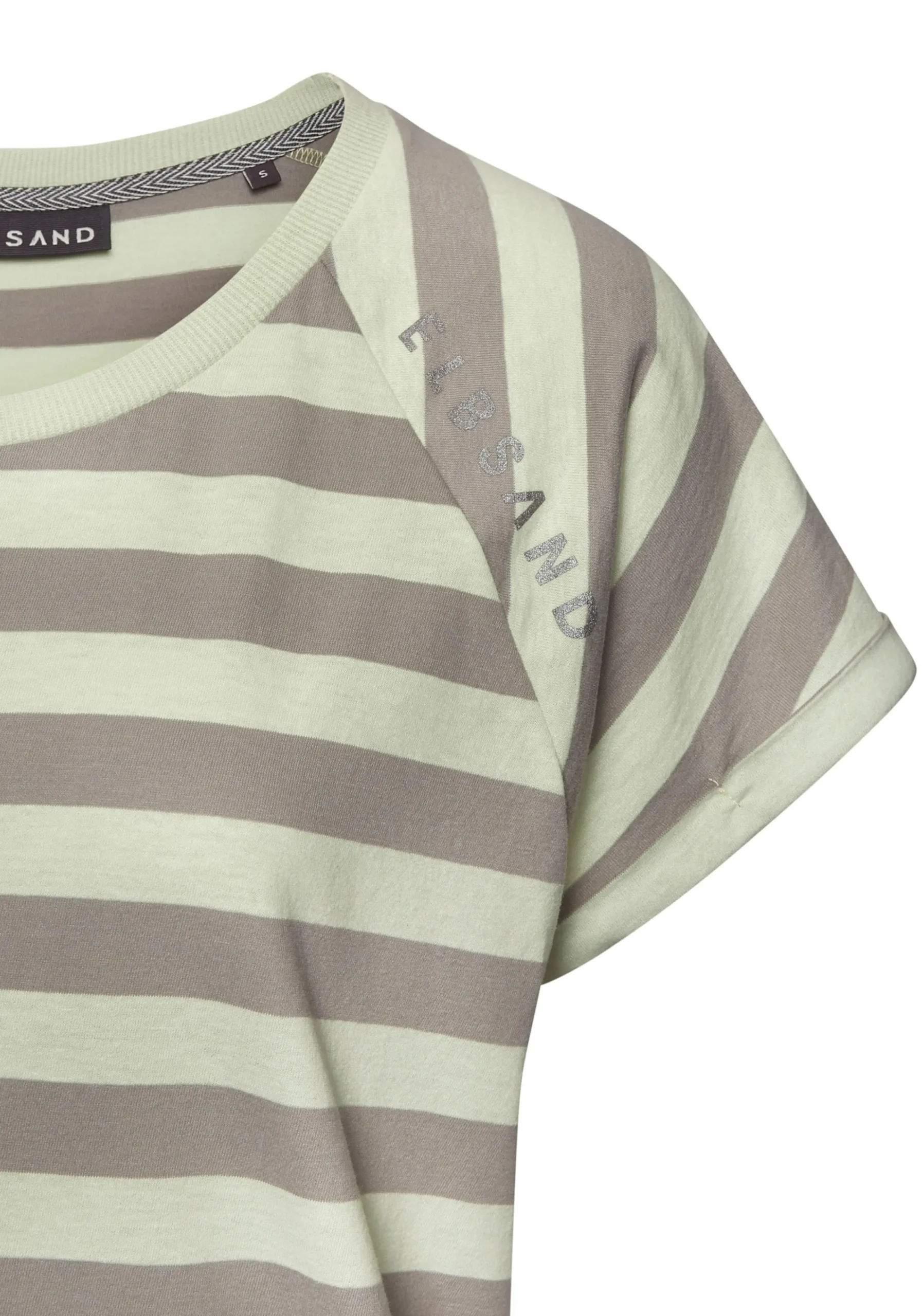 Shirts|Elbsand T-Shirt pastellgrün-grau