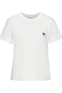Strandmode|Shirts|LASCANA T-Shirt weiß-blau