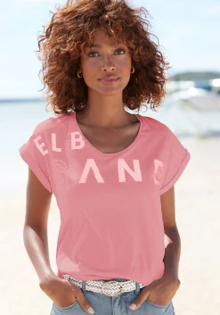 Strandmode|Elbsand T-Shirt pink