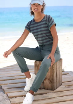 Shirts|Elbsand T-Shirt petrol-blau
