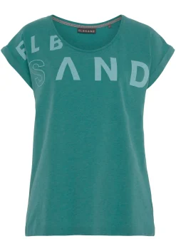 Strandmode|Elbsand T-Shirt petrol