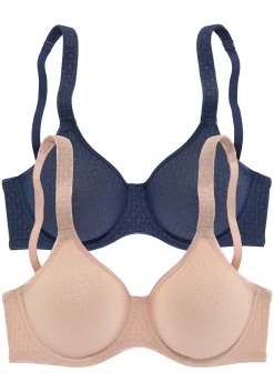 Bhs|petite fleur T-Shirt-BH marine+toffee