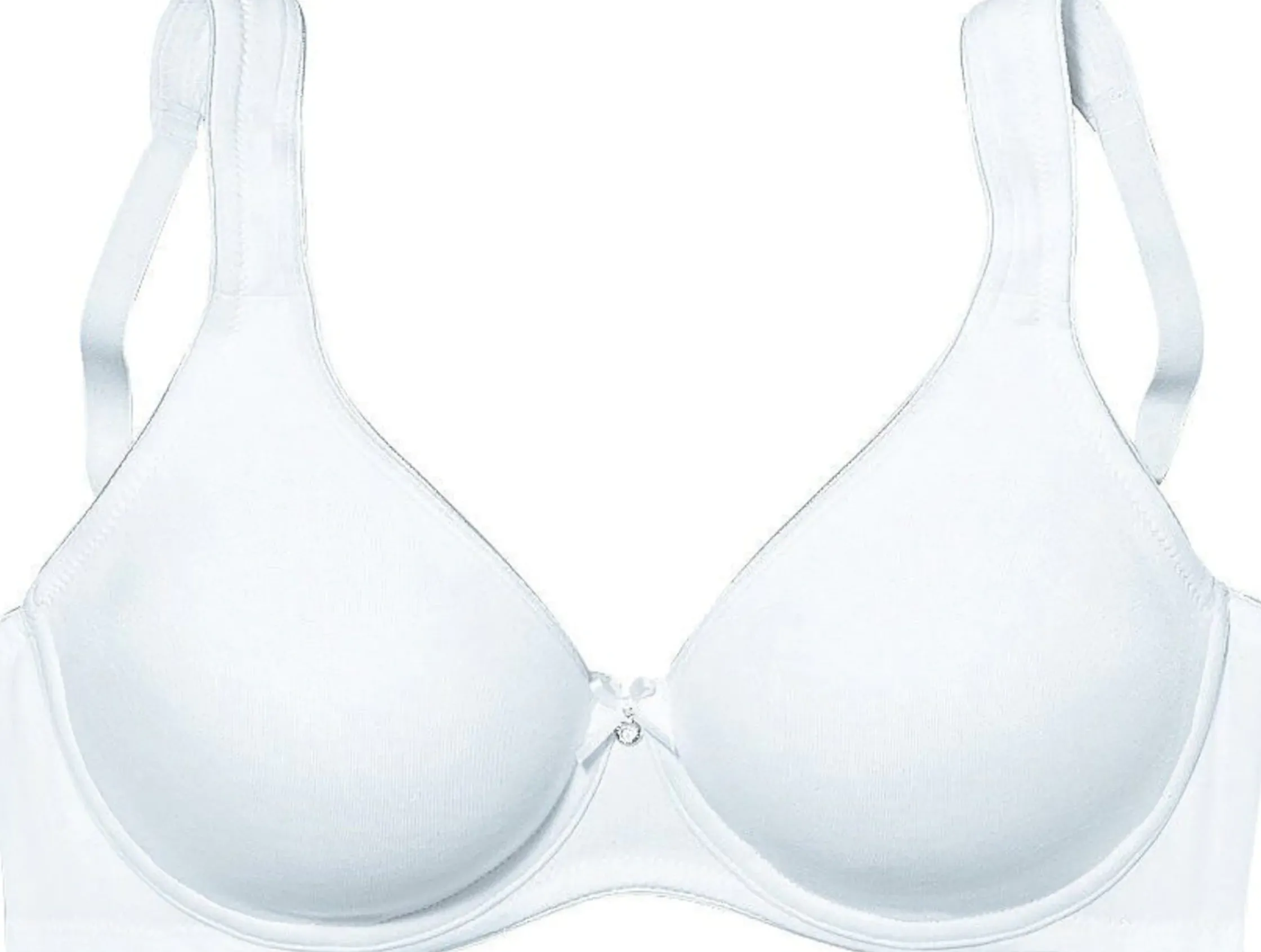 Bhs|LASCANA T-Shirt-BH weiß