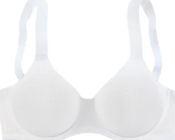 Bhs|petite fleur T-Shirt-BH schwarz-nougat+weiß