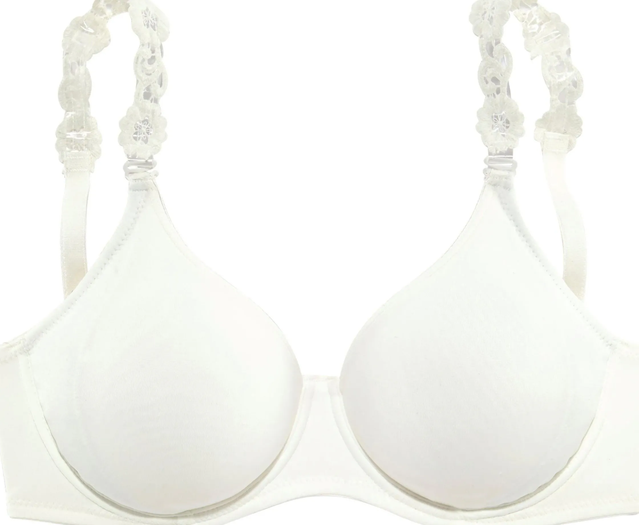 Bhs|LASCANA T-Shirt-BH creme