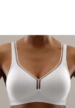 Bhs|petite fleur T-Shirt-BH khaki+weiß