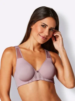 Bhs|wäschepur T-Shirt-BH mit Bügel mauve