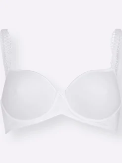 Bhs|Viania T-Shirt-BH mit Bügel weiß