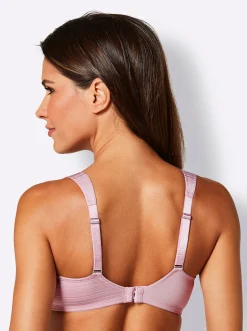 Bhs|wäschepur T-Shirt-BH ohne Bügel mauve