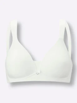 Bhs|Viania T-Shirt-BH ohne Bügel ecru