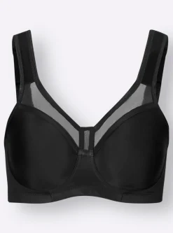 Bhs|Miss Mary T-Shirt-BH ohne Bügel schwarz