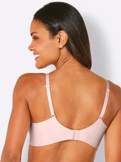 Bhs|Naturana T-Shirt-BH ohne Bügel hellrosé
