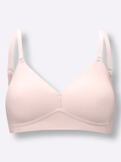 Bhs|Naturana T-Shirt-BH ohne Bügel hellrosé