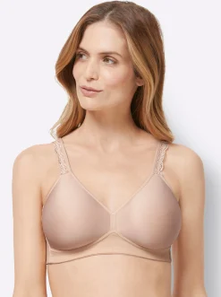 Bhs|Sassa T-Shirt-BH ohne Bügel elfenbein