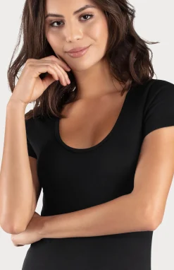 Strandmode|Vivance T-Shirt-Body schwarz