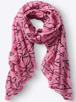 Tücher & Schals|heine Tuch pink