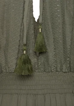 Strandkleider|Kleider|LASCANA Tunikakleid khaki