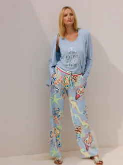 Shirts|heine Twin-Set aus Viskose-Qualität eisblau