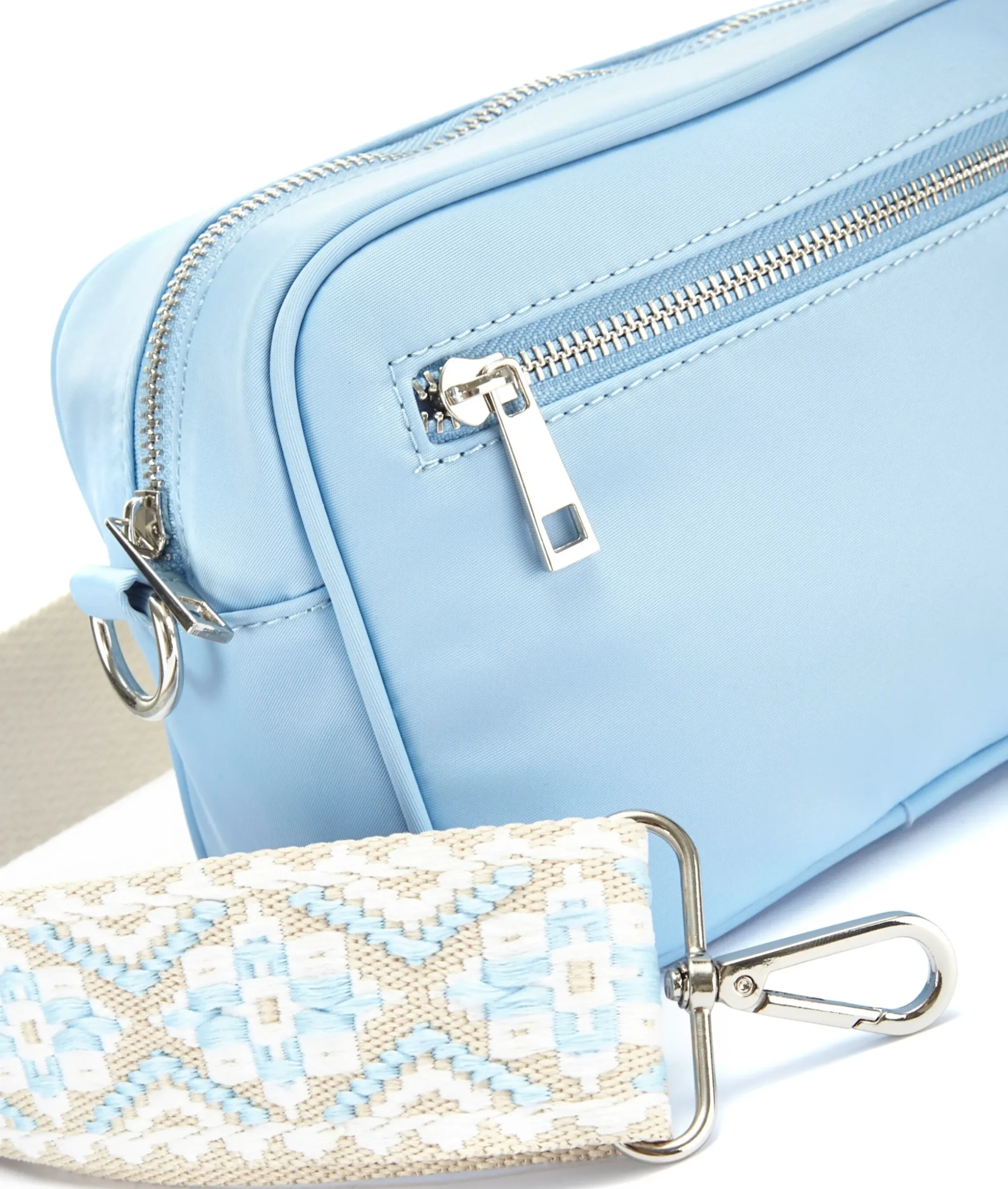 Taschen|LASCANA Umhängetasche hellblau