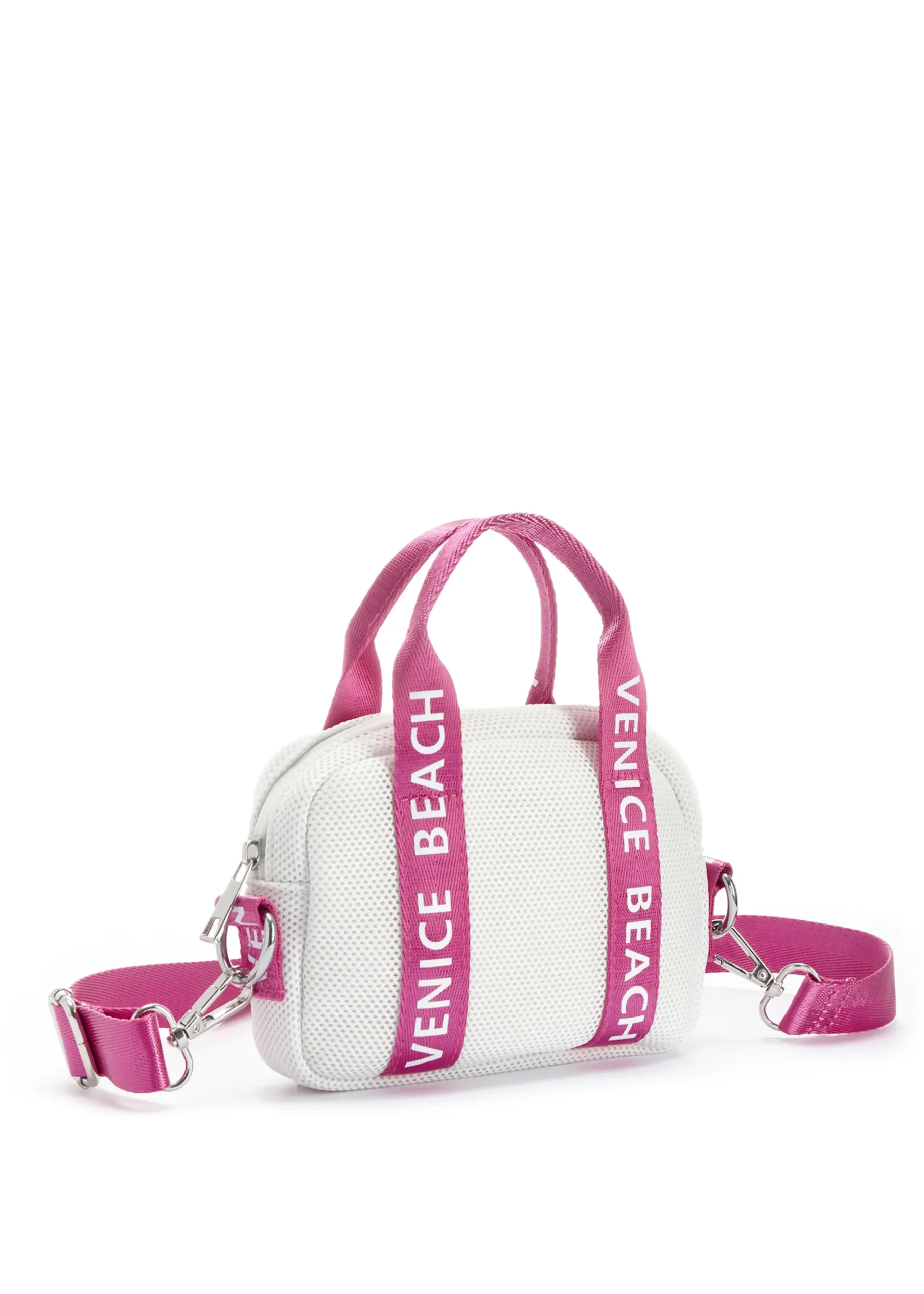 Taschen|Venice Beach Umhängetasche weiß/pink