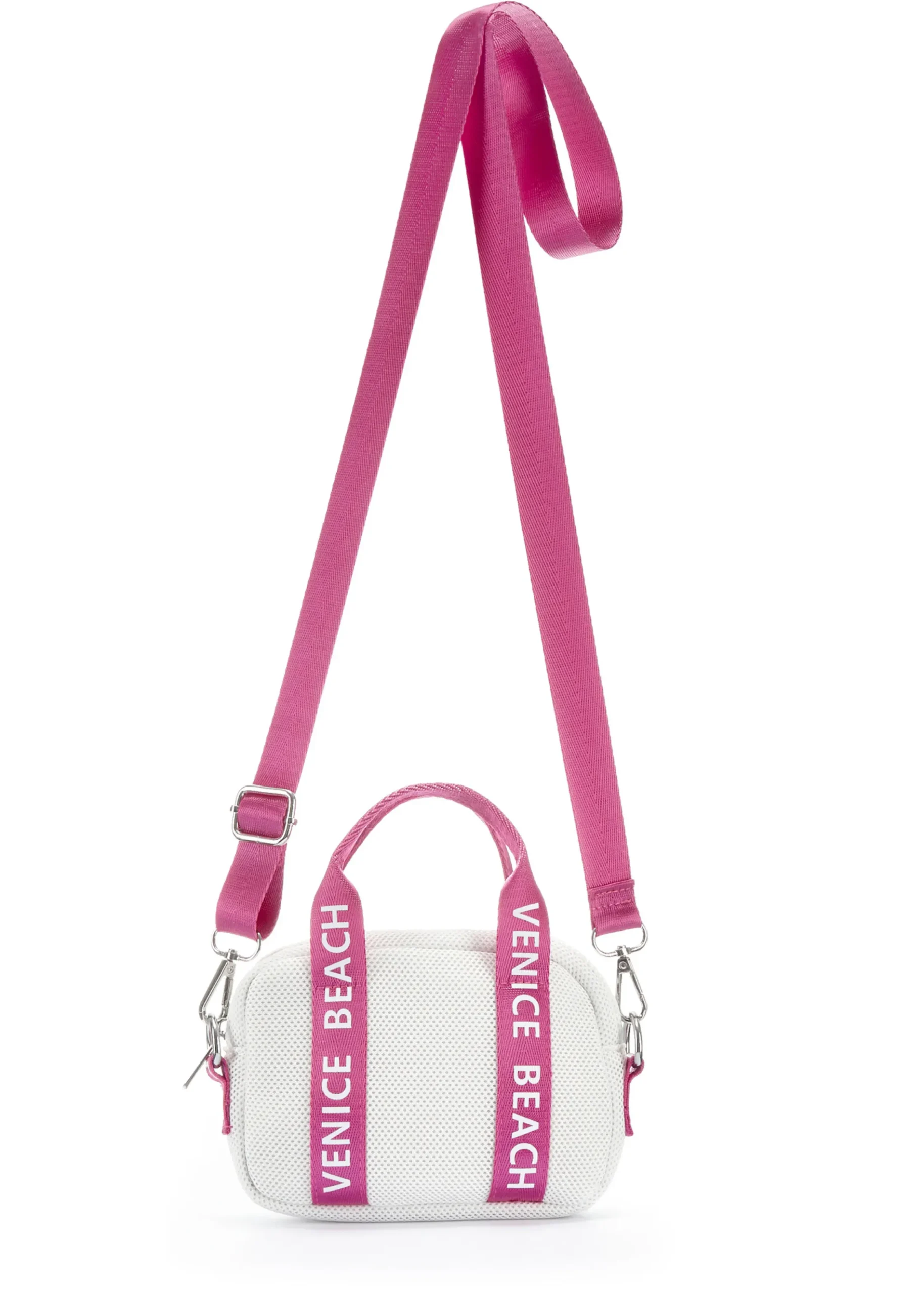 Taschen|Venice Beach Umhängetasche weiß/pink