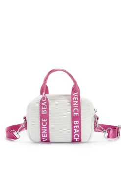 Taschen|Venice Beach Umhängetasche weiß/pink