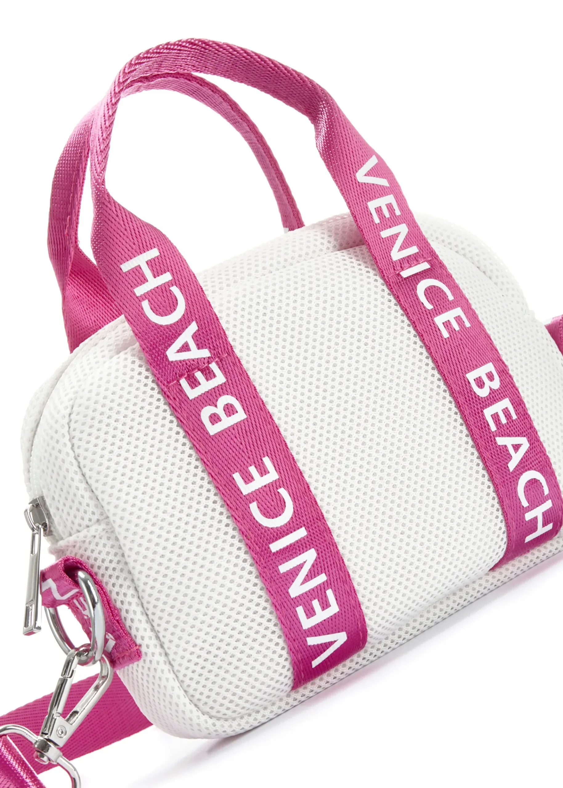 Taschen|Venice Beach Umhängetasche weiß/pink
