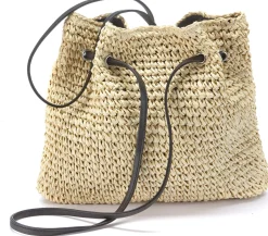 Taschen|LASCANA Umhängetasche beige-schwarz