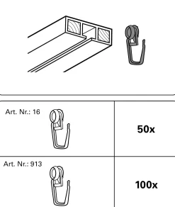 Gardinen & Rollos|heine home Universal-Rollring weiß