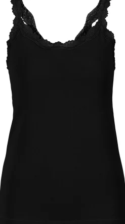 Bodies & Unterhemden|LASCANA Unterhemd beige,schwarz