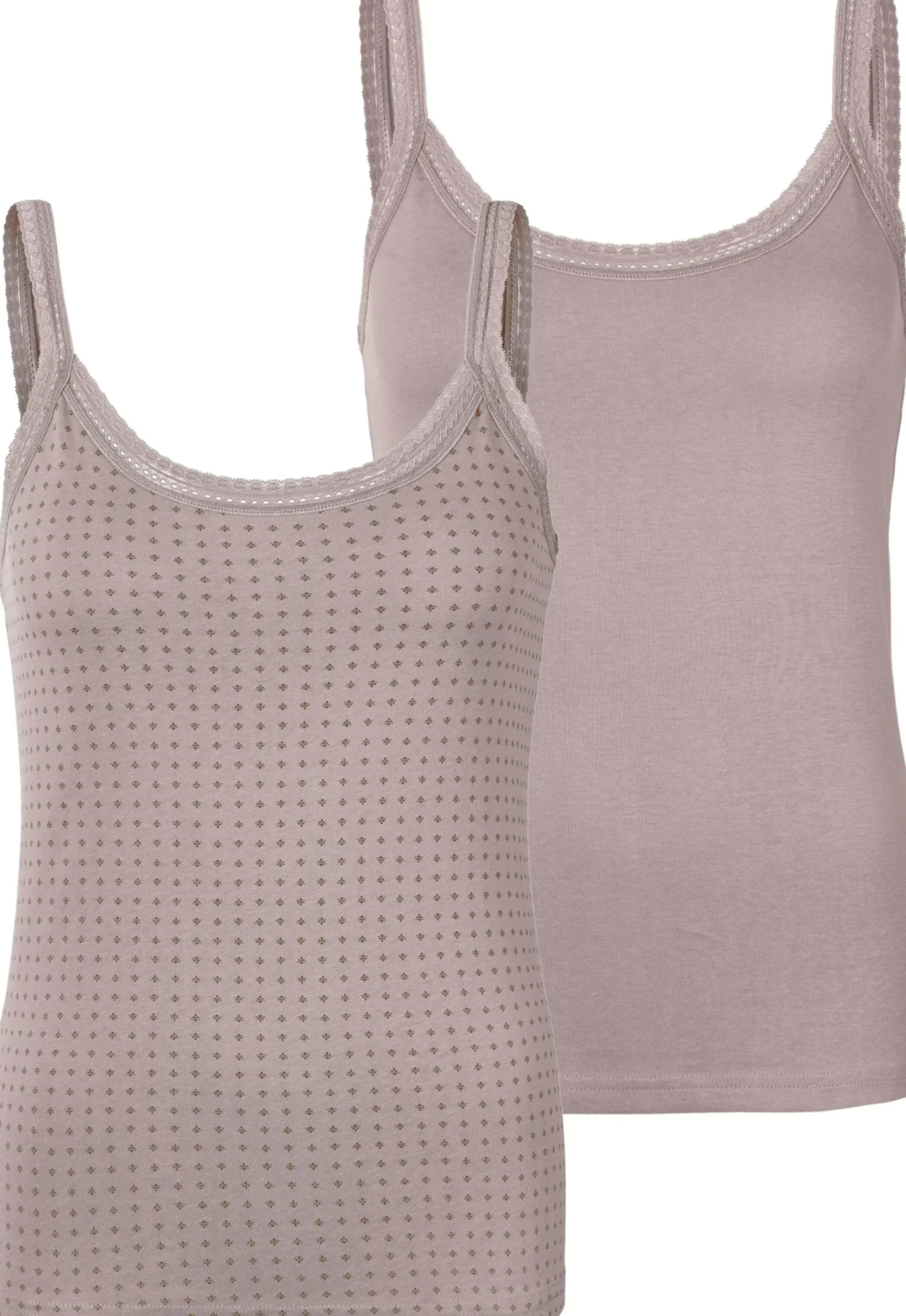 Bodies & Unterhemden|LASCANA Unterhemd taupe