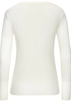 Strandmode|Pullover|Vivance V-Ausschnitt-Pullover creme