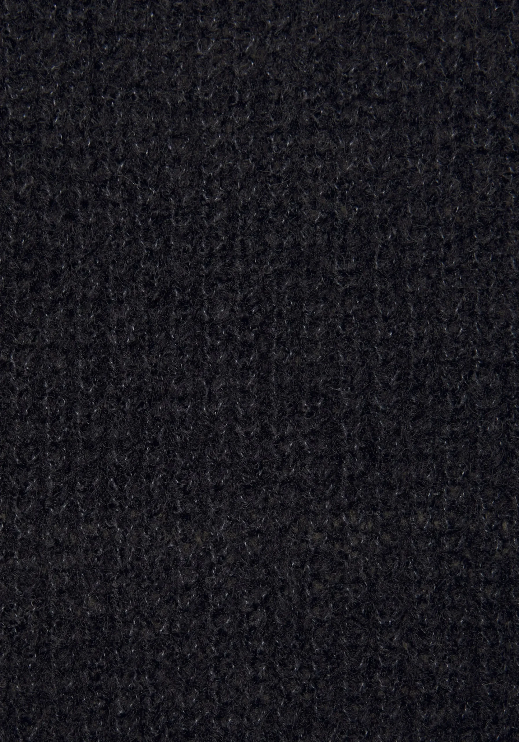 Strandmode|Pullover|LASCANA V-Ausschnitt-Pullover schwarz