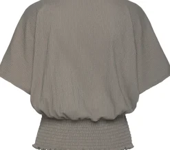 Strandmode|LASCANA V-Shirt khaki