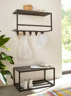 Garderoben|heine home Wandgarderobe schwarz