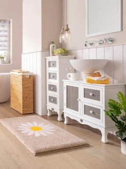 Badmöbel|heine home Waschbecken-Unterschrank weiß-grau