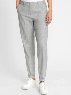 Hosen| Webhose hellgrau-meliert