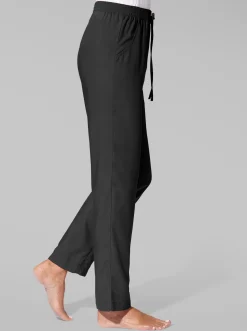 Hosen| Webhose in Schlupfform schwarz