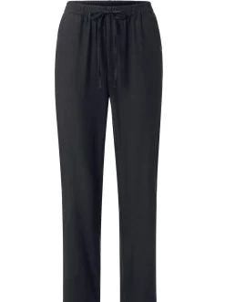 Hosen| Webhose in Schlupfform schwarz