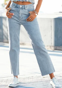 Jeans|Buffalo Weite Jeans light-blue-washed