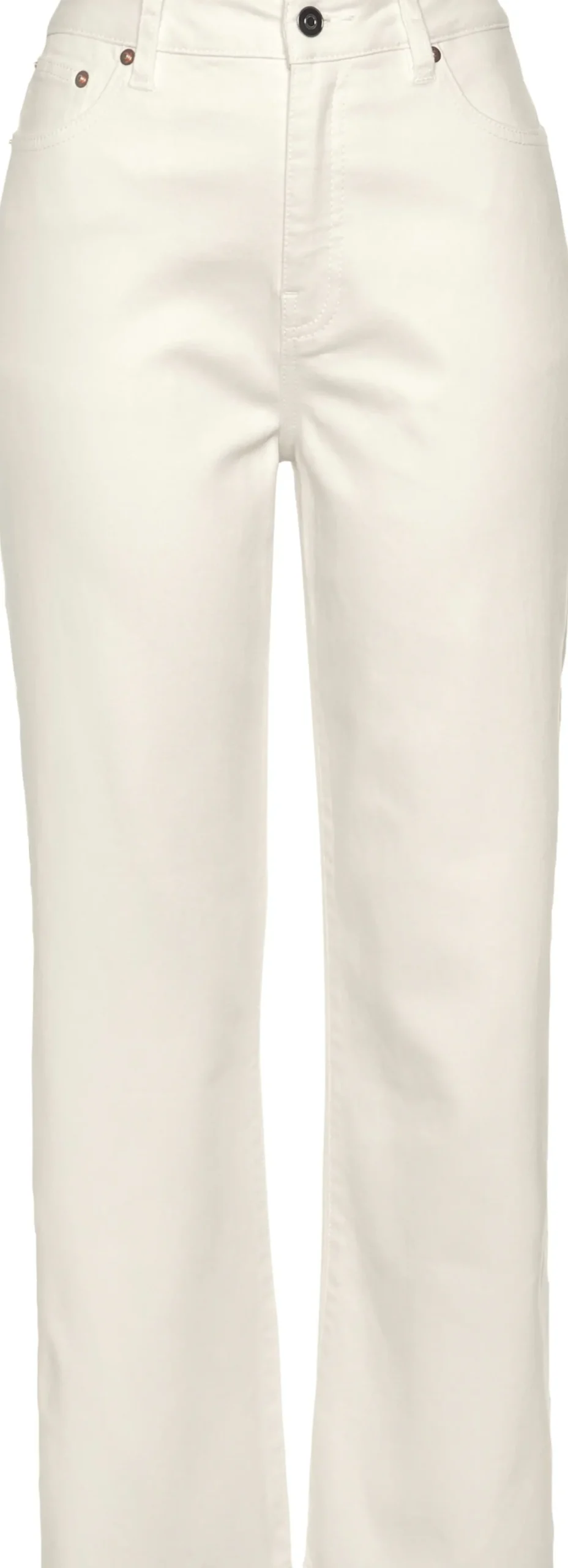Strandmode|Buffalo Weite Jeans weiß