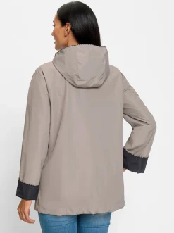 Jacken|heine Wendejacke in wasserabweisender Qualität schwarz-taupe