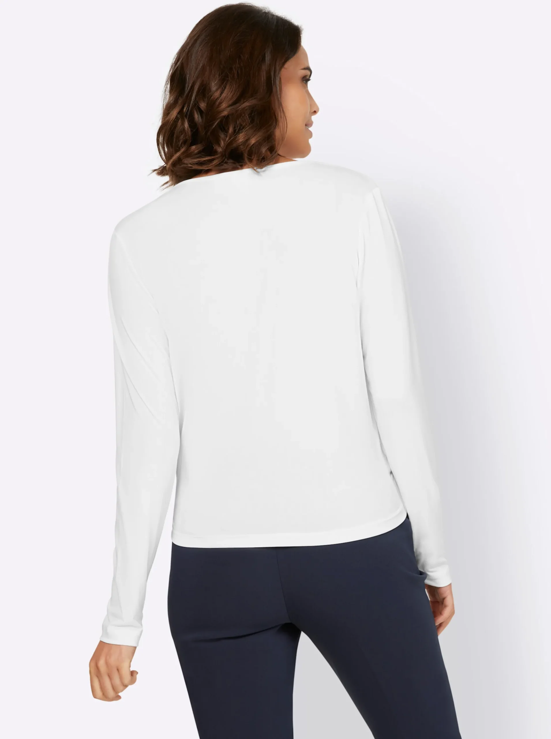 Shirts|heine Wickelshirt ecru