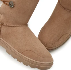 Stiefel|LASCANA Winterstiefel camelfarben
