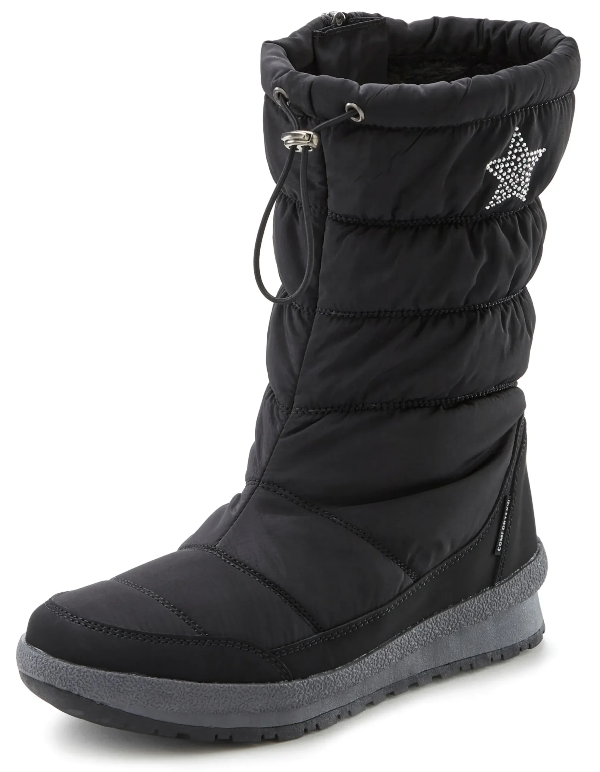 Stiefel|LASCANA Winterstiefel schwarz