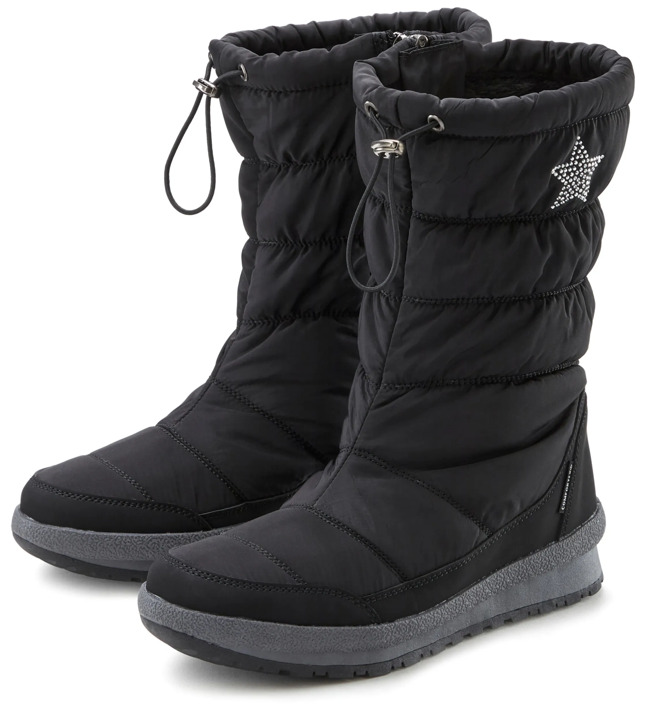 Stiefel|LASCANA Winterstiefel schwarz