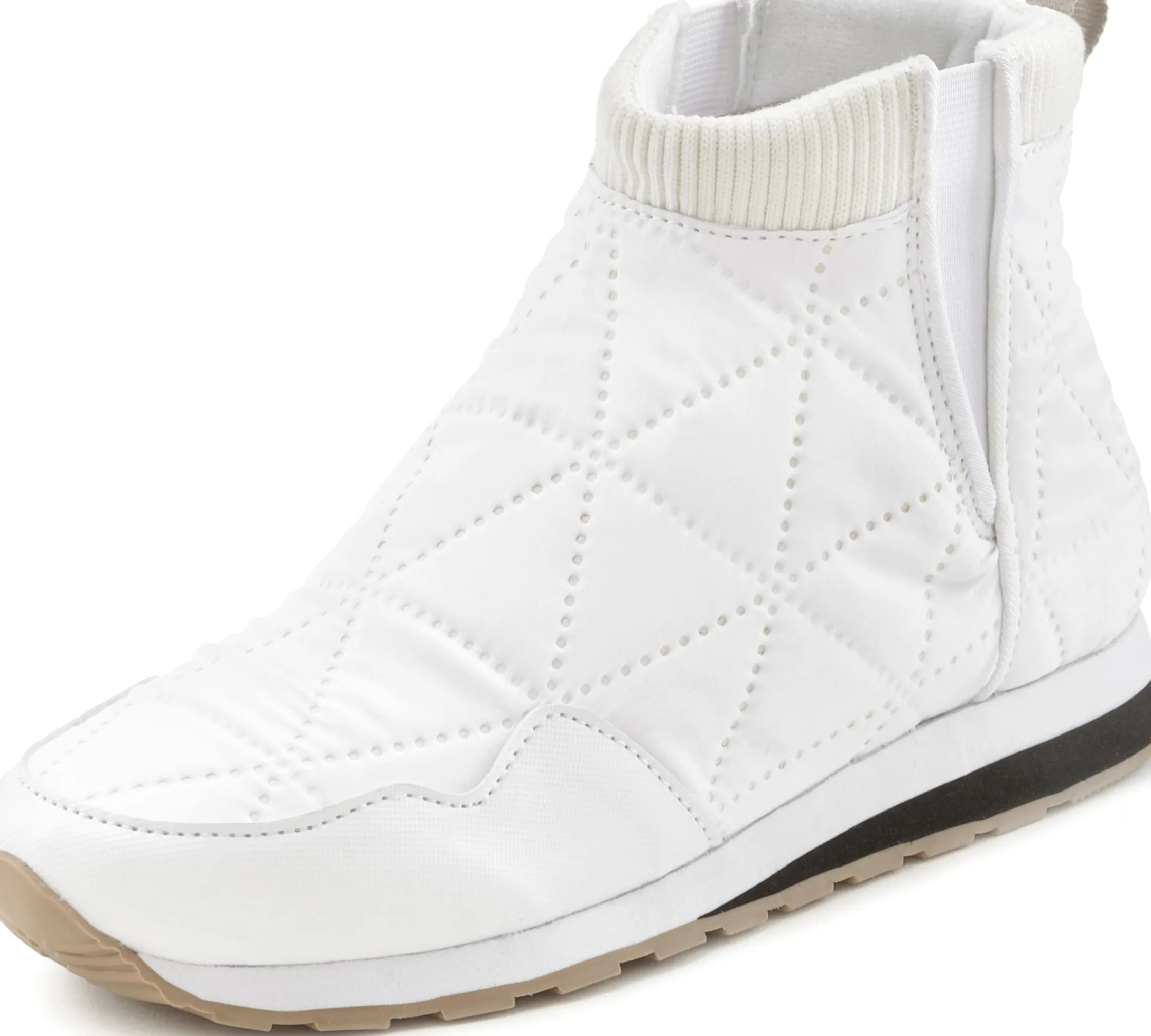 Stiefeletten|Stiefel|Vivance Winterstiefelette weiß