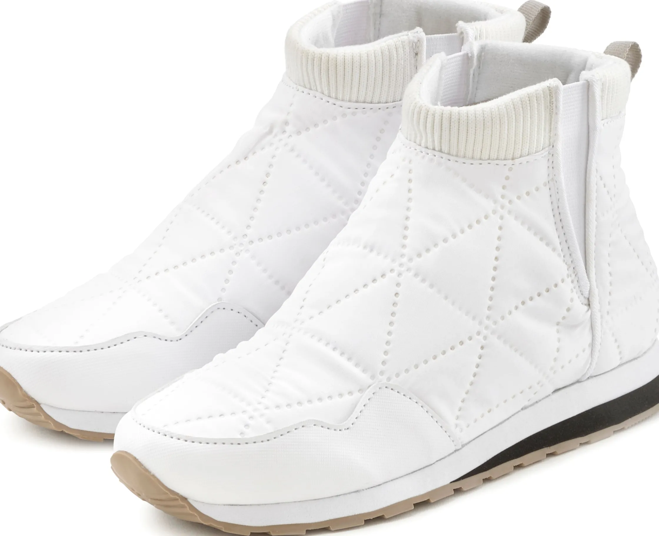 Stiefeletten|Stiefel|Vivance Winterstiefelette weiß